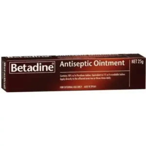 Betadine Ointment 25 g tube 5 %